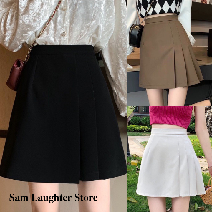 Chân váy xếp ly, chân váy nữ hàn quốc V906 Sam Laughter Store