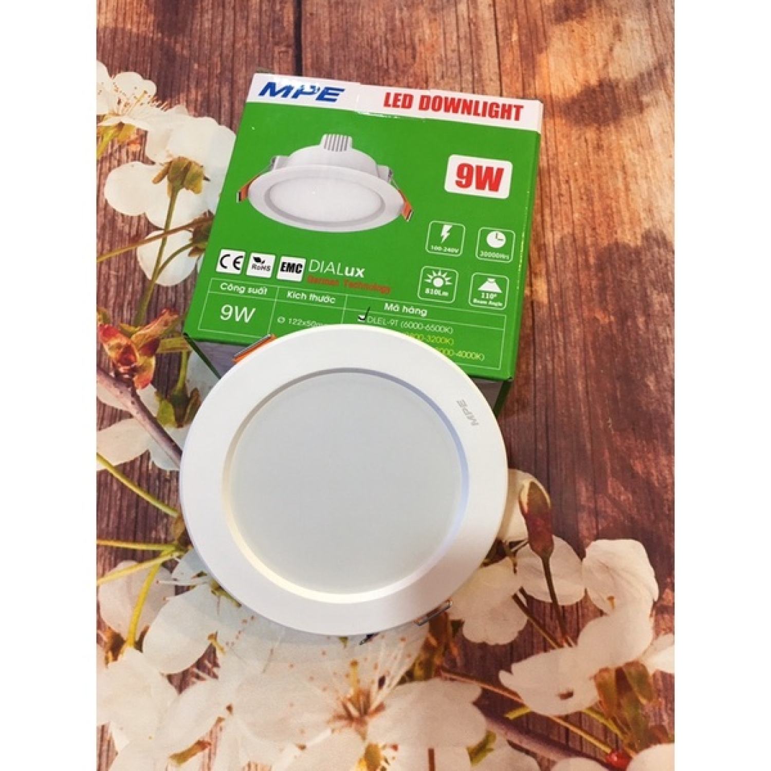 Bóng âm trần MPE 9W