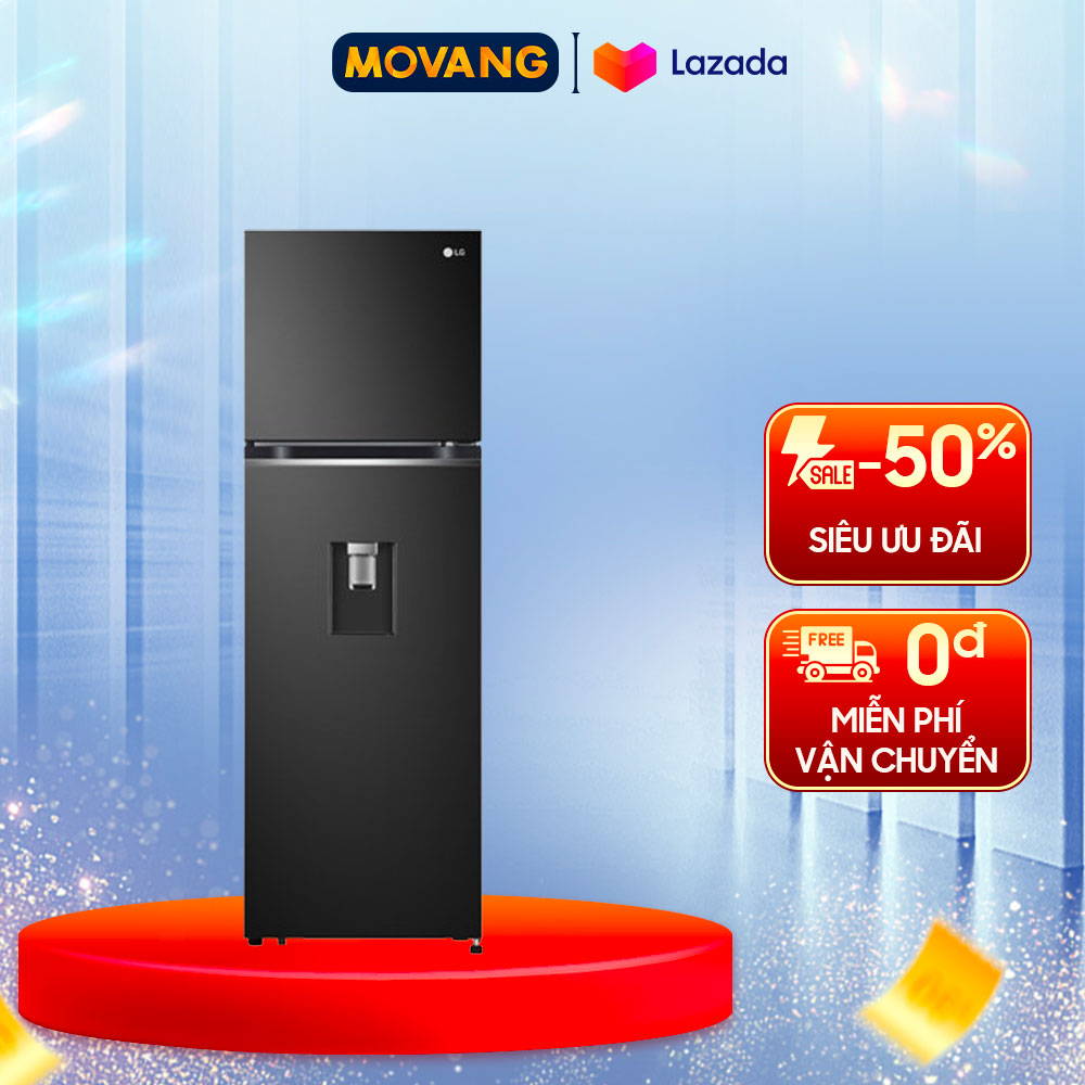 [GIAO TẠI HCM] -  Tủ lạnh LG Inverter 264 Lít GV-D262BL - Hàng chính hãng