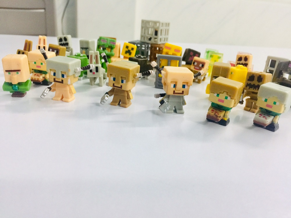 Bộ 36 nhân vật mini figure minecraft mẫu 3 ( mẫu mới)