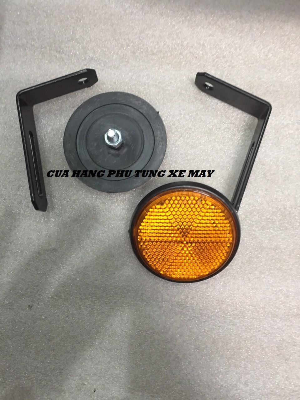 Mắt Mèo phản quang gắn mọi loại xe máy - 1 cặp