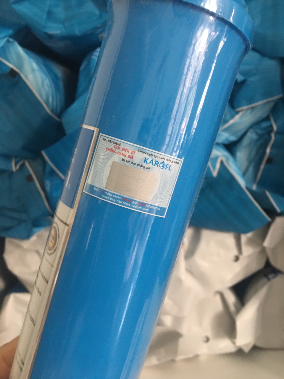 (HCM) Lõi Lọc Nước Karofi Số 2 OCB-GAC - (Dùng Cho Máy Lọc Karofi Model: N-E118, N-E119/A, N-E119U, N-E239...)