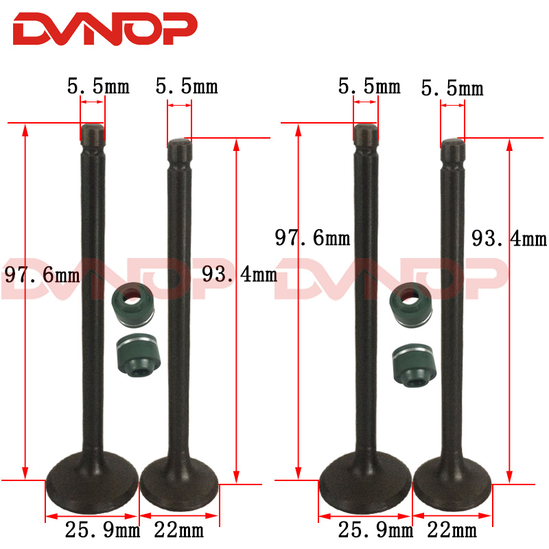 Động cơ xe máy van lượng xả thân van con dấu dầu cho suzuki gn250 dr250 en250 gn 250 dr 250 en 250