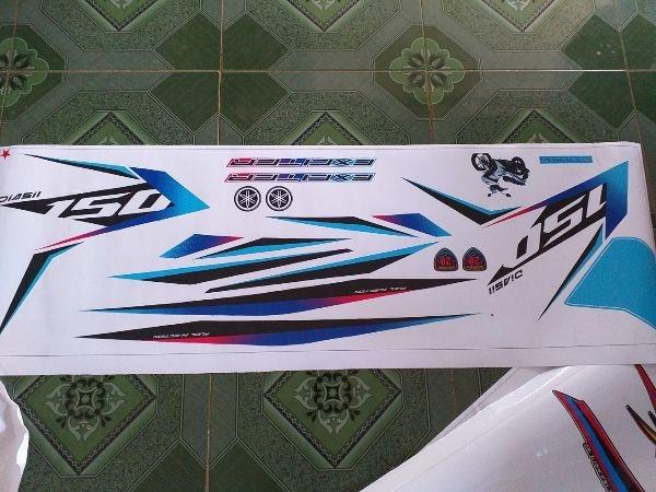 Tem rời dán xe ex 150