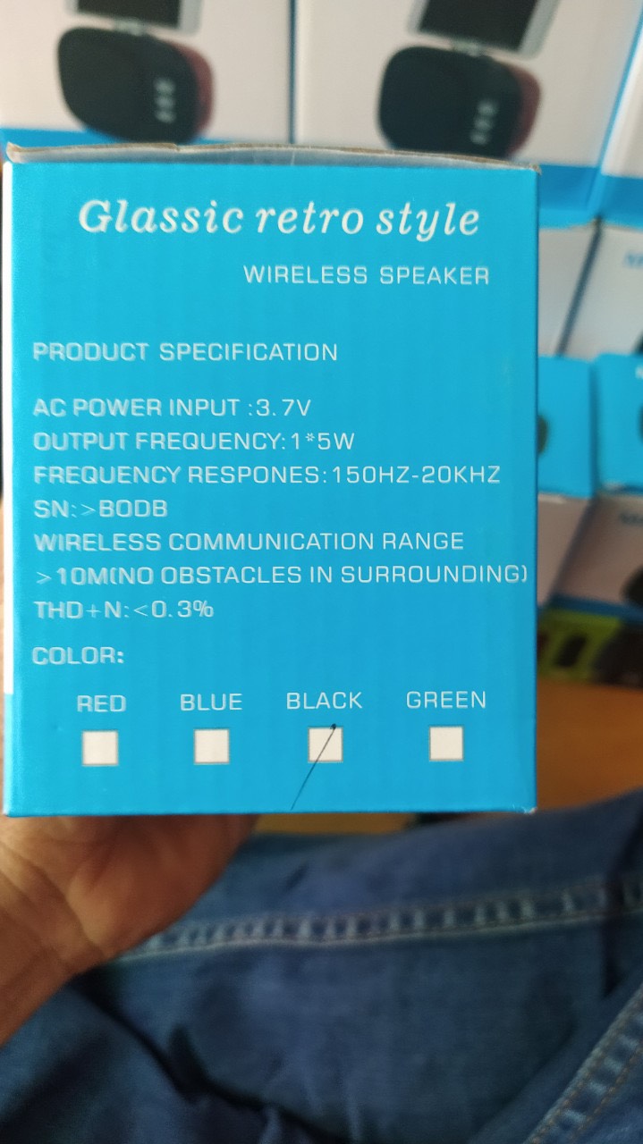 Loa bluetooth M8 có giá đỡ điện thoại