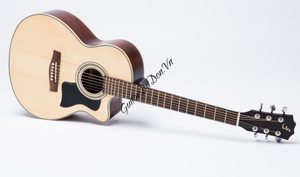 Đàn Guitar Acoustic Ba Đờn J-150 EQ 7545 ( màu gỗ SƠN PU BÓNG ) + Bao da cao cấp 3 lớp