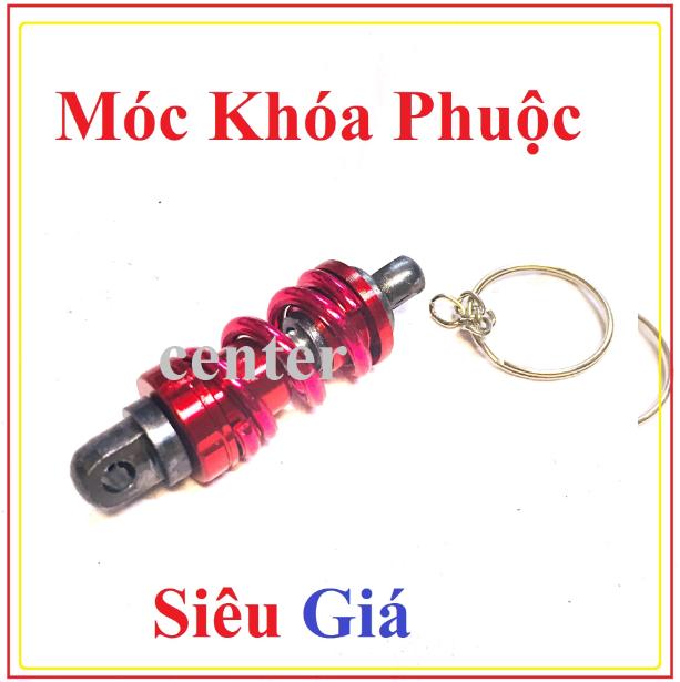 Móc khóa phuộc màu tím