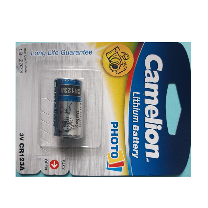 Pin Camelion CR123A  3V / vỉ 1 viên