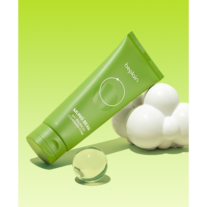 Sữa rửa mặt Beplain Mung Bean pH-Balanced Cleansing Foam 80ml/160ml