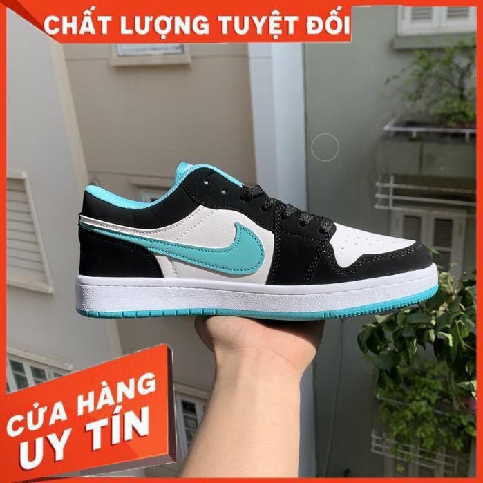 [FreeShip] giày J cổ thấp xanh ngọc cao cấp hottrend 2021