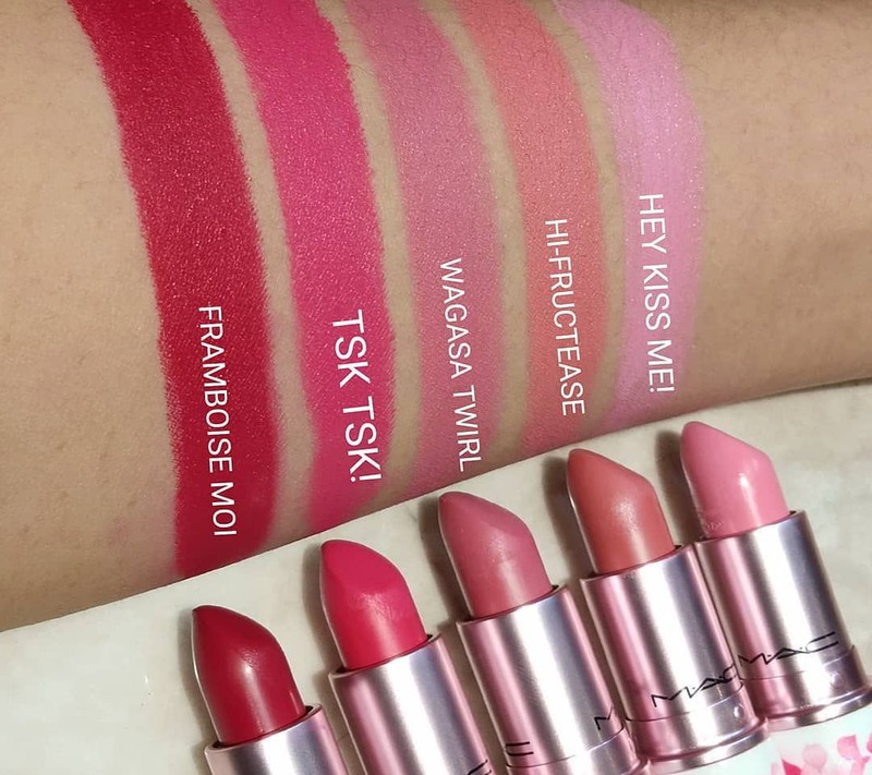 Son MAC Framboise Moi màu đỏ hồng