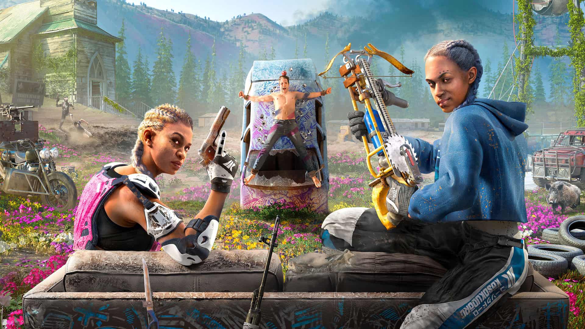 Đĩa Game PS4: Far Cry New Dawn - hệ EU