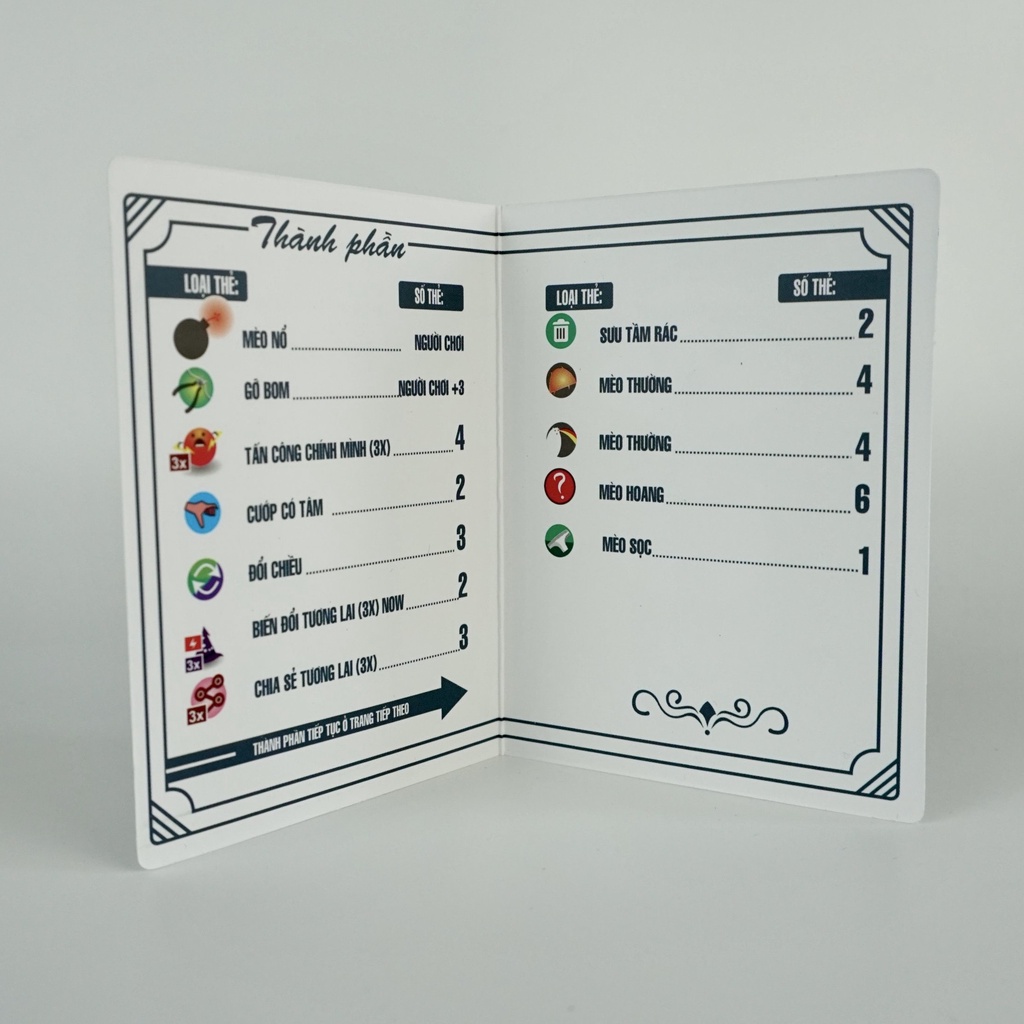 Bộ Mèo Nổ Exploding Kittens: Recipes for Disaster Việt Hóa