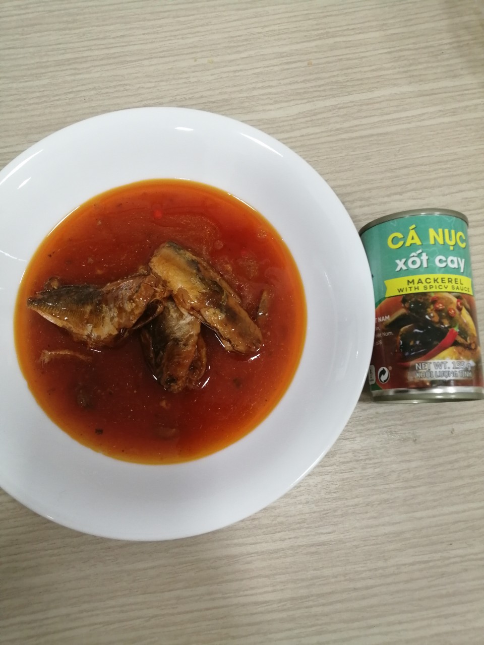 Cá nục xốt cay