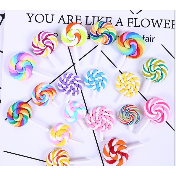 [HCM]Mô Hình Kẹo Mút Lollipop Charm Slime [1 cái ]