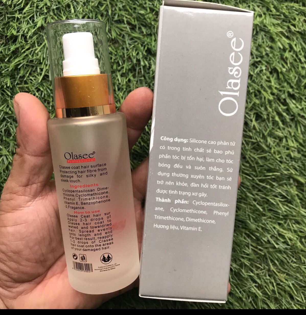 [HCM]Tinh dầu dưỡng tóc OLASEE Hair Coat 80ml