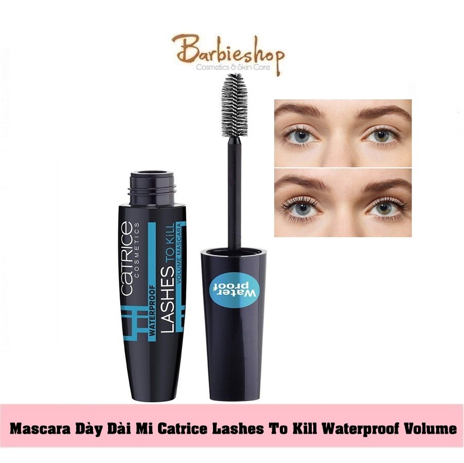 Mascara Dày Dài Mi Catrice Lashes To Kill Volume Waterproof [10ml]