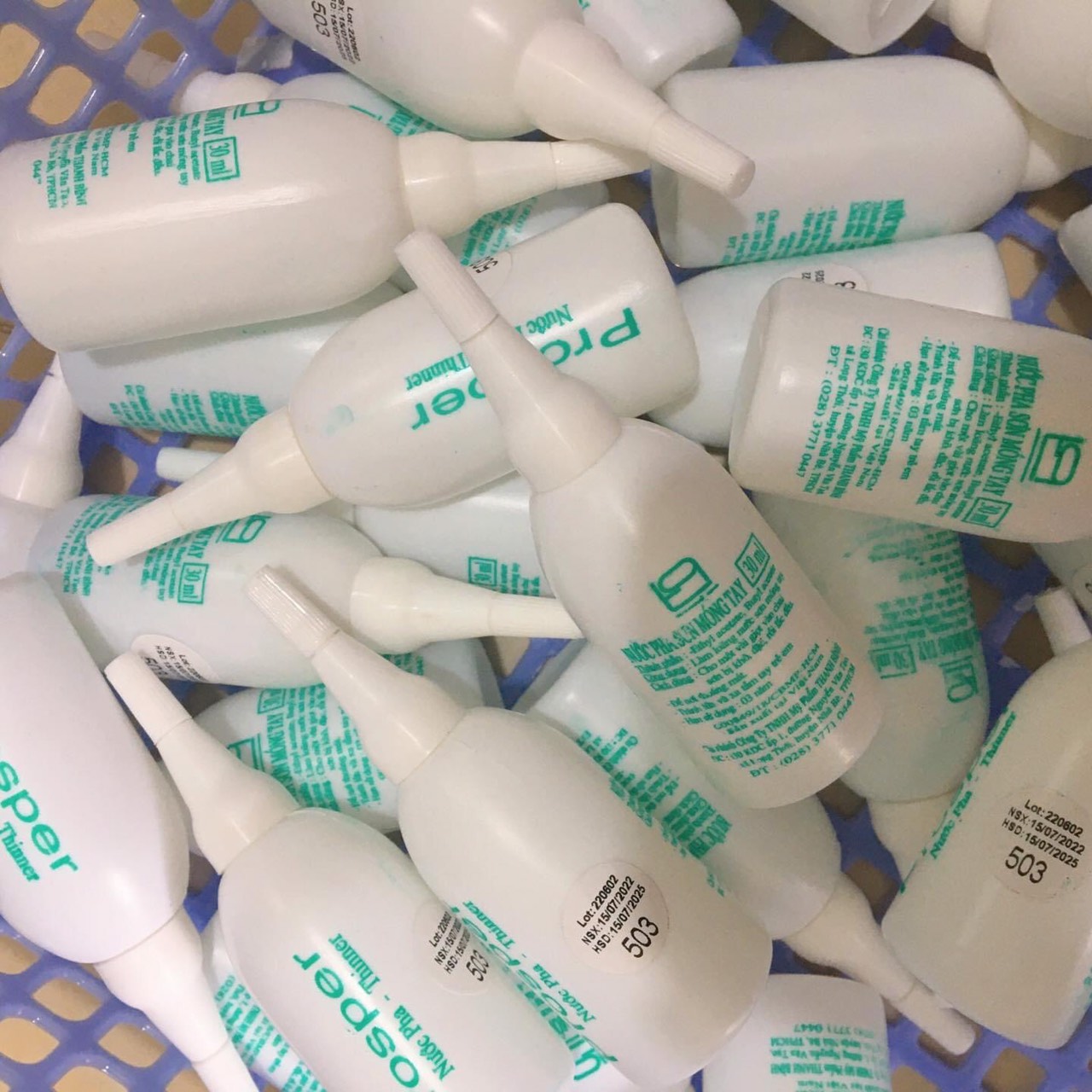 NƯỚC PHA SƠN MÓNG TAY 30ML