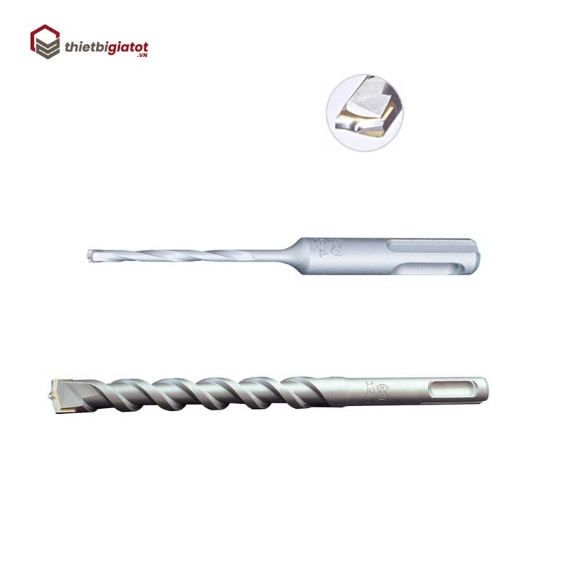 Mũi khoan bê tông Unika TT Type (SDS-PLUS)