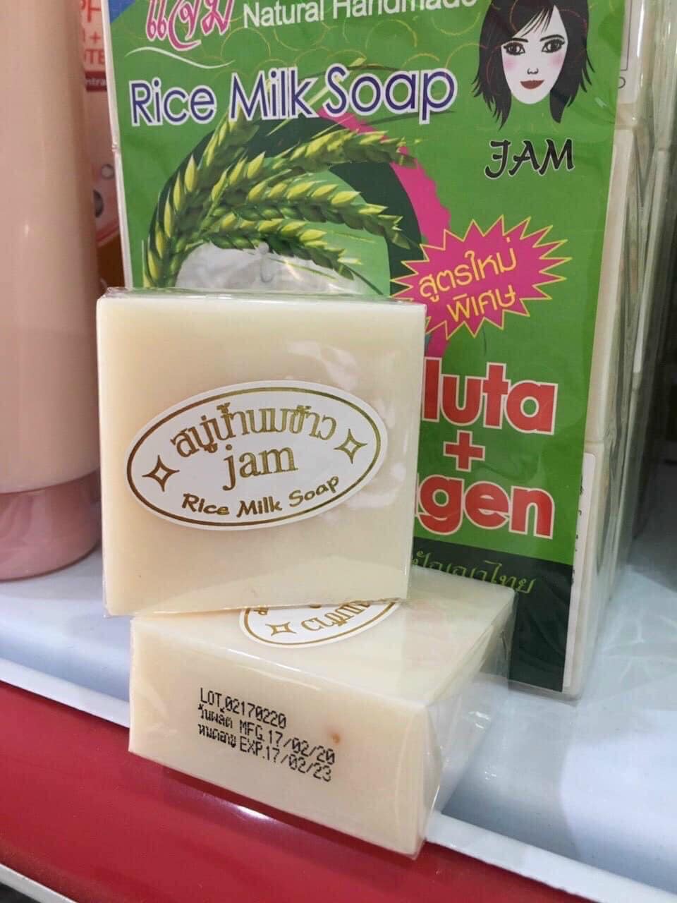 [HCM]SOAP TẮM TRẮNG SỮA GẠO THÁI LAN