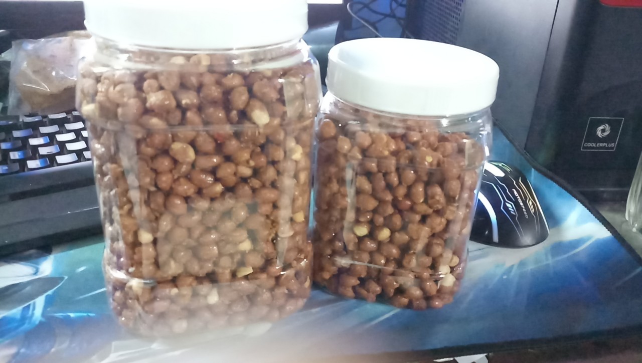 500G ĐẬU PHỘNG RANG TỎI ỚT LOẠI NGON