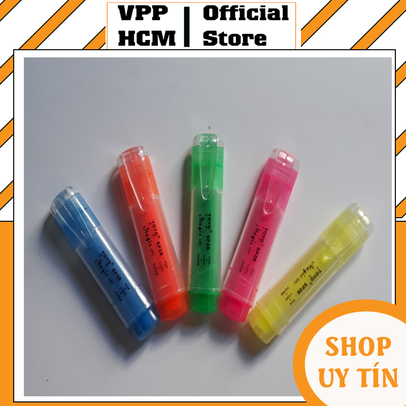 [COMBO 2 Cây] Bút dạ quang Toyo sp28 đủ màu lựa chọn, viết dạ quang