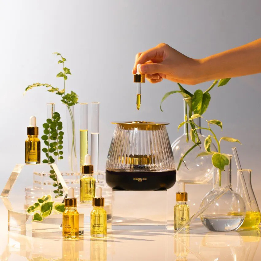 Bộ đèn đốt tinh dầu Maison 21G Luciole