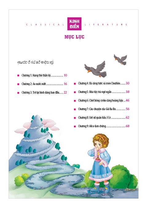 Sách - Alice ở xứ sở diệu kỳ - Tủ sách Danh tác trong nhà trường (bản rút gọn)