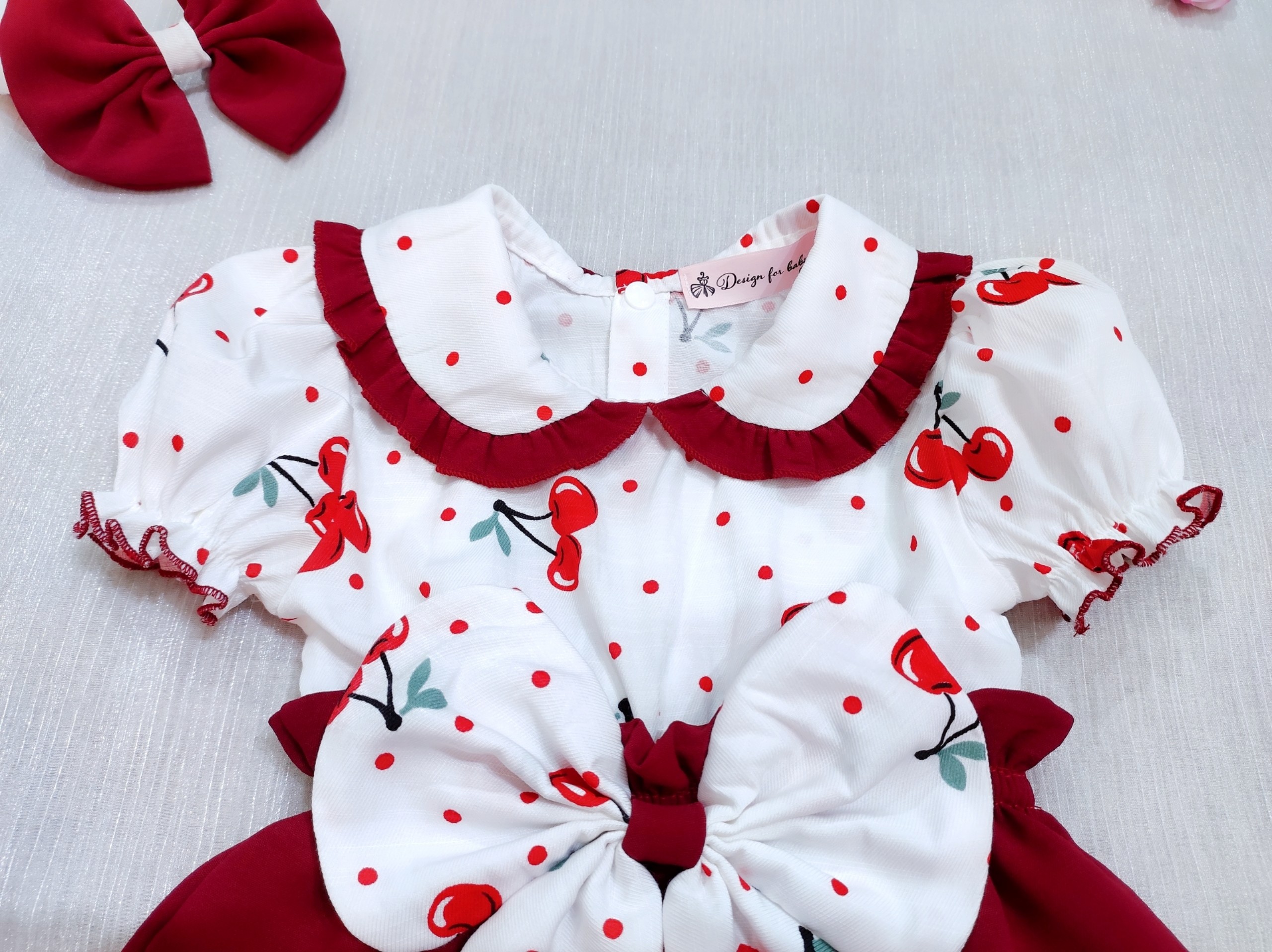 [ CÓ QUÀ TẶNG 💝] Body áo lền quần cho bé đầy tháng, thôi nôi