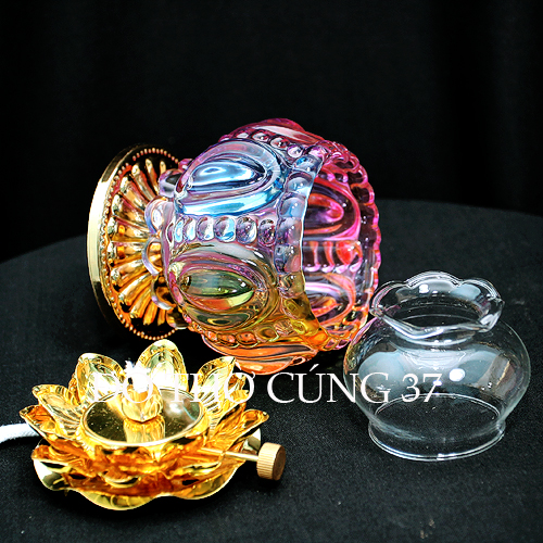 ĐÈN DẦU LƯU LY THỦY TINH 666