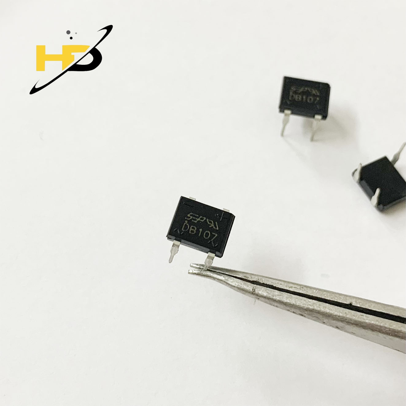 Gói 5 con đi ốt cầu db107 1a 1000v dip4, diode cầu loại tốt