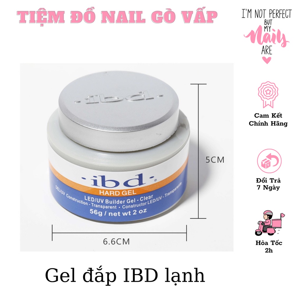 Gel đắp móng ibd lạnh