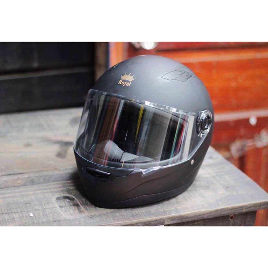 Mũ Bảo Hiểm Royal Fullface M136 - Đen Nhám