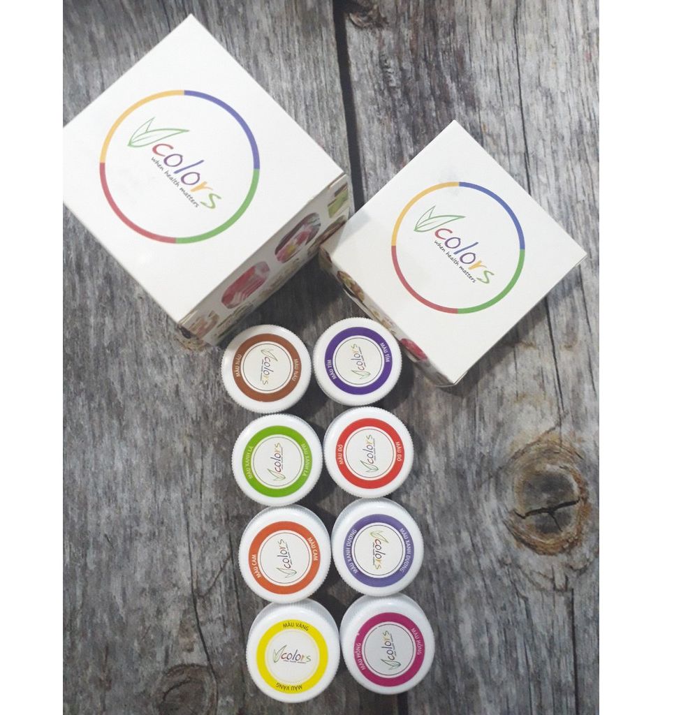 Màu thực phẩm [ CAO CẤP ] Màu thực phẩm Vcolor VN (hồng)
