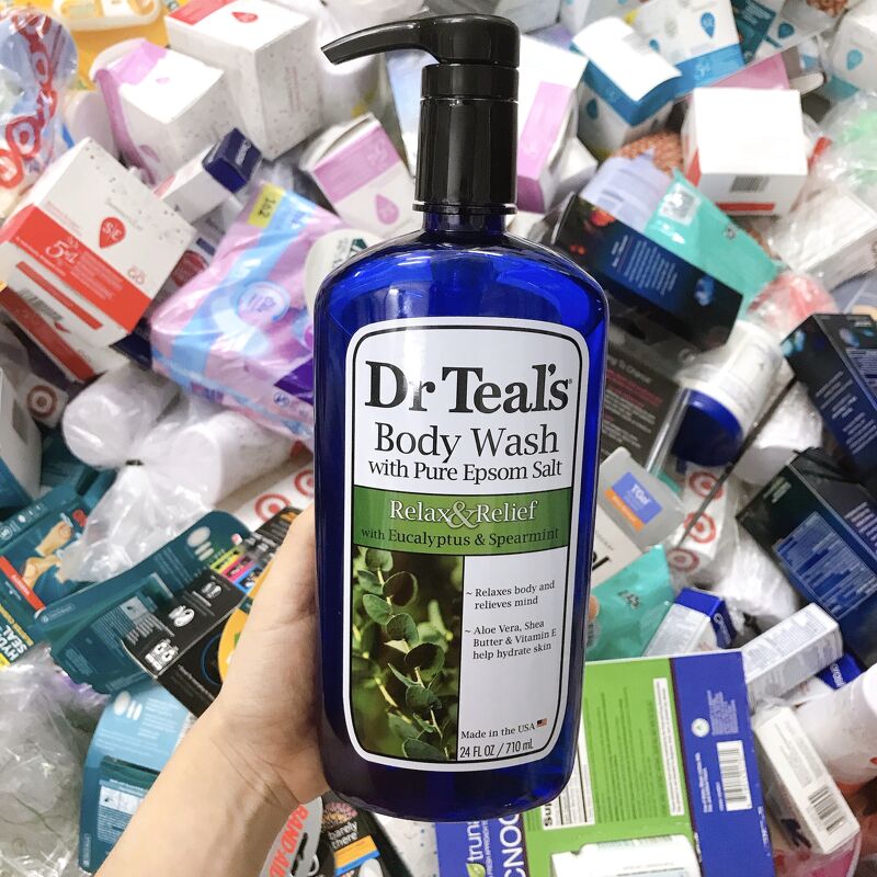 SỮA TẮM DR TEALS EUCALYPTUS & SPEARMINT 710ML