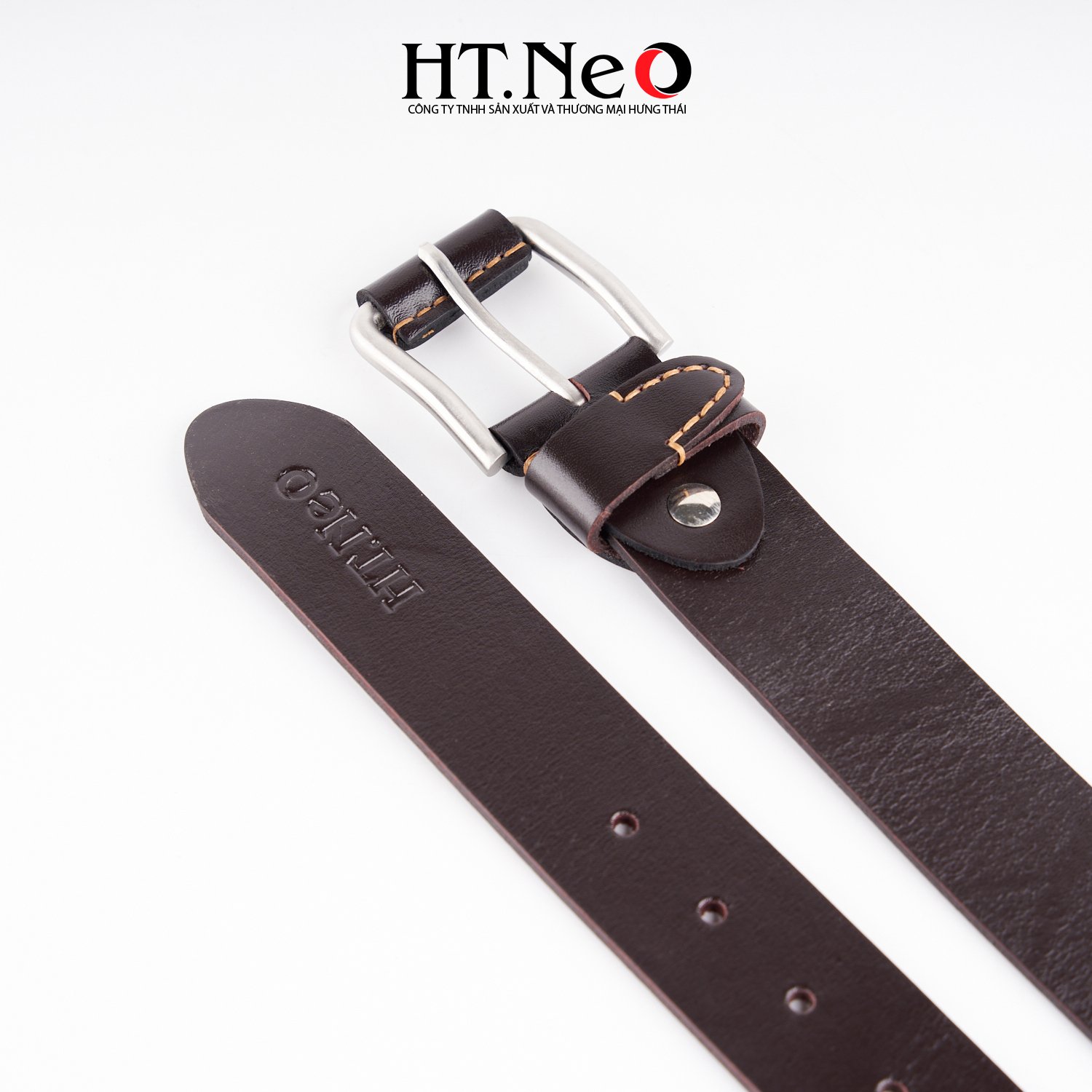 (DA  100%) Dây Lưng /Thắt Lưng Cao Cấp Thương Hiệu HT.NeO DL28