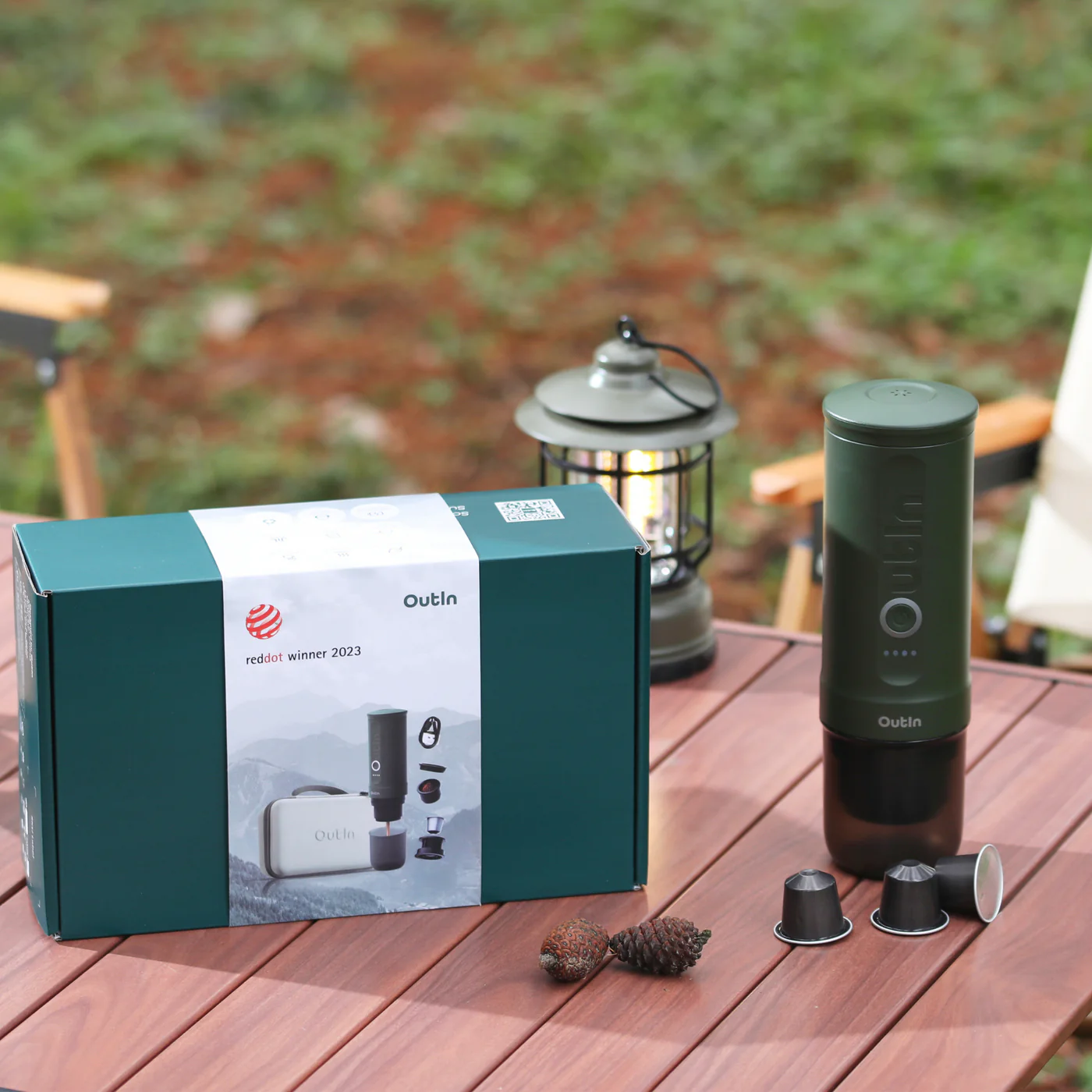 (BH 12 tháng) Máy pha cà phê Espresso cầm tay Outin Nano