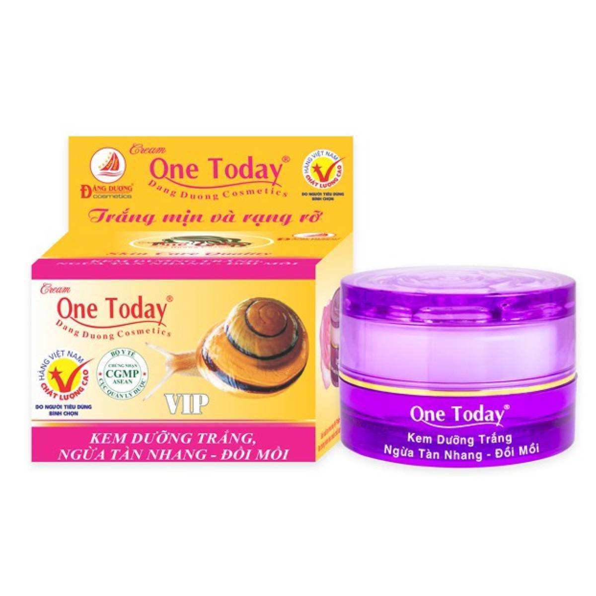 [HCM]Kem One Today Đăng Dương Dưỡng Trắng Ngừa Tàn Nhang Đồi Mồi - 8g