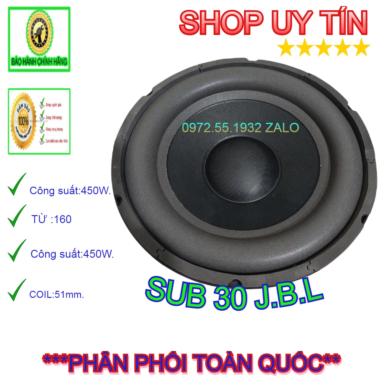 Loa sub 30 jbl nhập khẩu từ 130 công suất lớn-1 chiếc