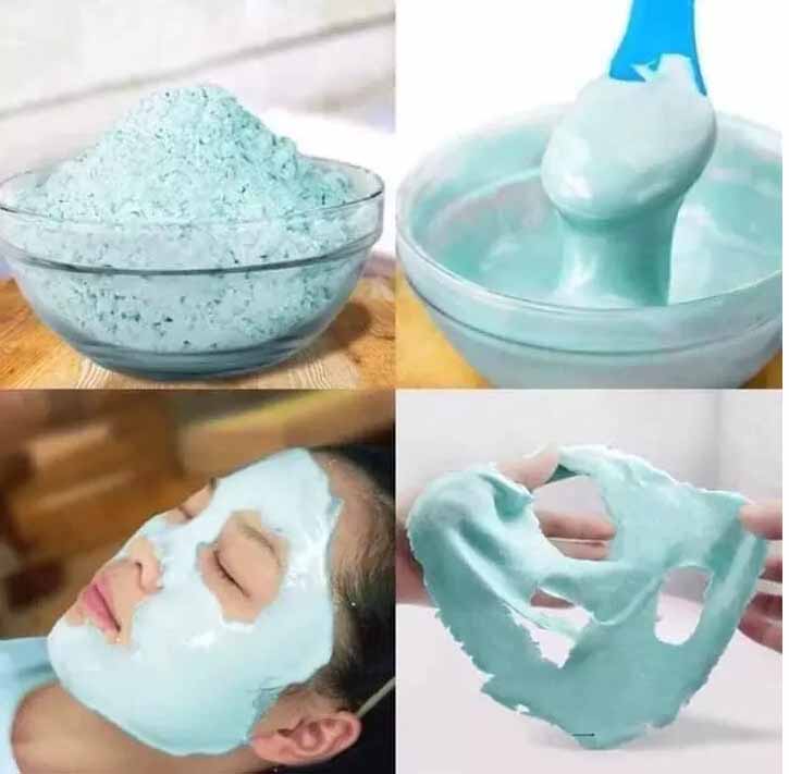 500G Bột Bạc Hà Collagen (Mặt nạ Bạc Hà, Mask dẻo bạc hà) .