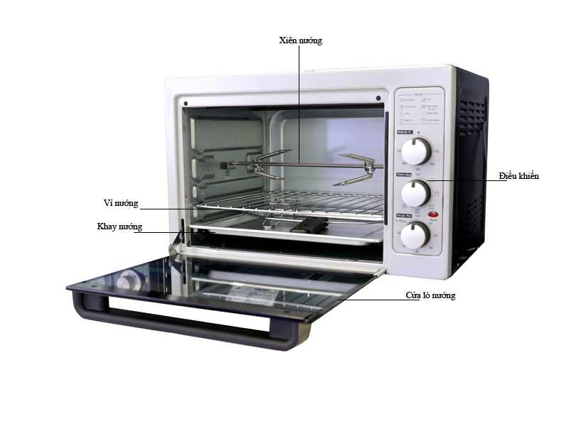 Lò nướng Midea MEO-38AGY5 38L