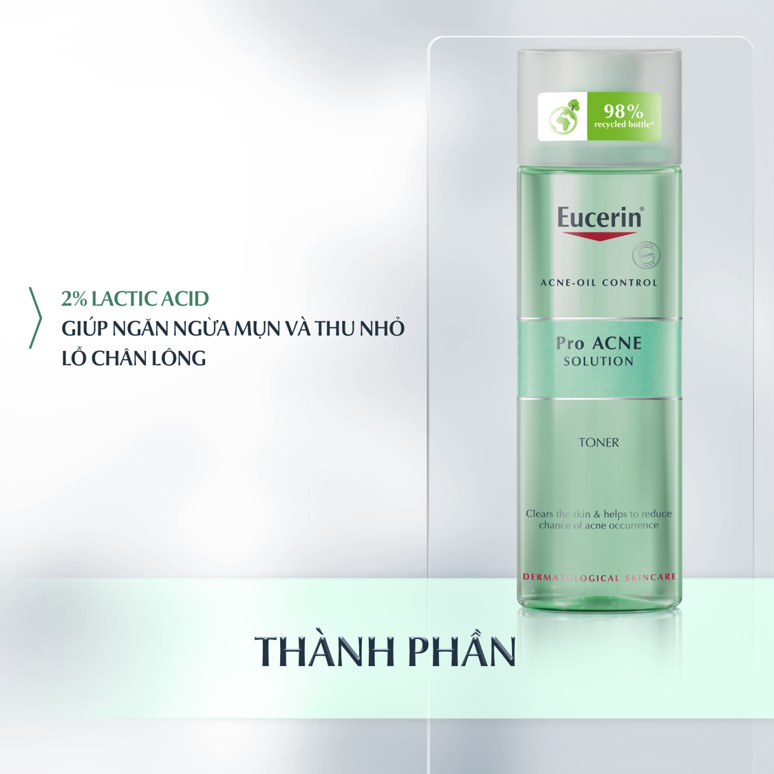 Nước cân bằng da Eucerin® DermoPure Clinical Purifying Toner 200ml