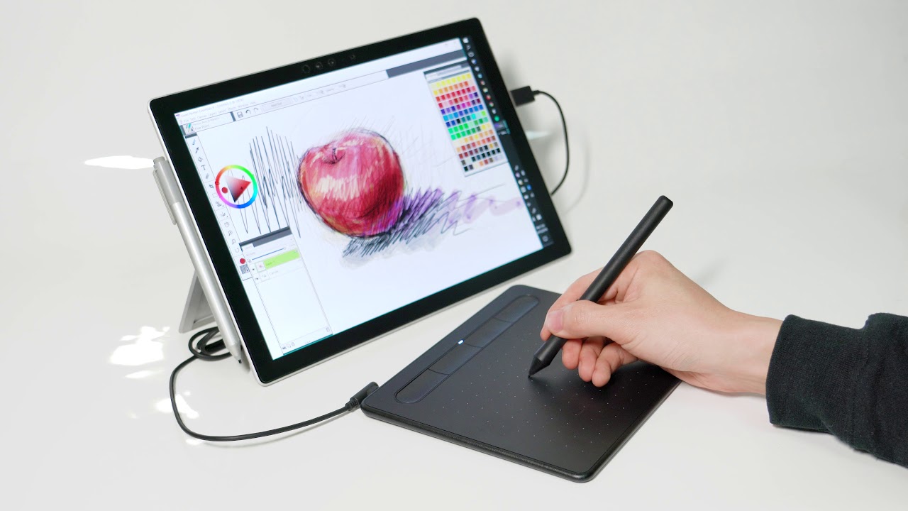 [FreeshipMAX] Bảng Vẽ Wacom Intuos S, Bluetooth (CTL-4100WL)