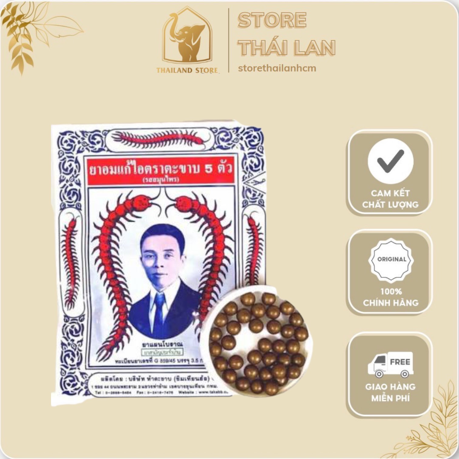 Túi kẹo ngậm ho takabb thái lan