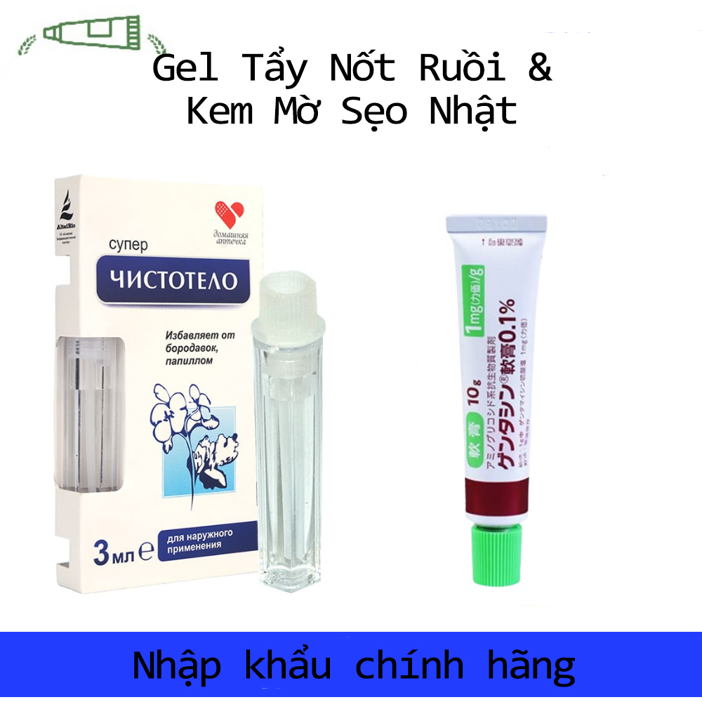 Serum tẩy Mụn Cóc - Gel Tẩy Nốt Ruồi