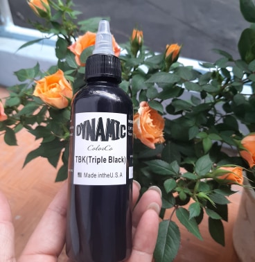 MỰC XĂM HÌNH DYNAMIC 120ML SIÊU ĐEN