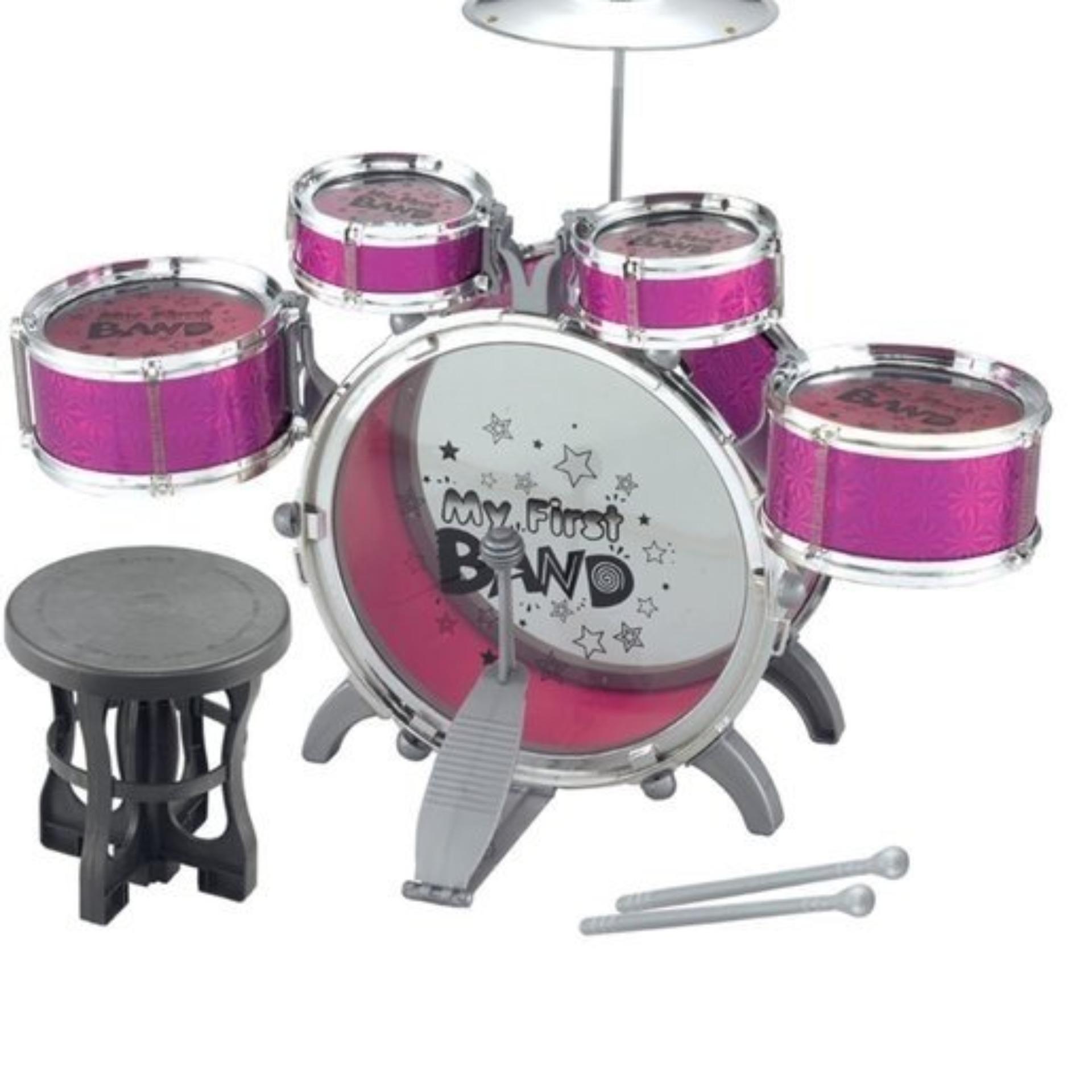 Bộ 5 Trống Jazz Drum cho bé loại lớn (Đỏ)