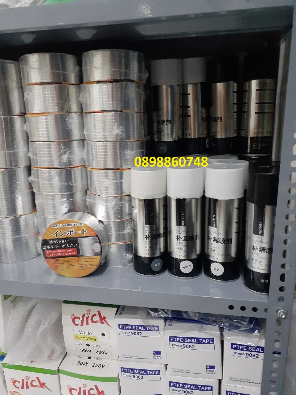 Sơn Xịt Chống Thấm chính hãng TEKORO màu đen