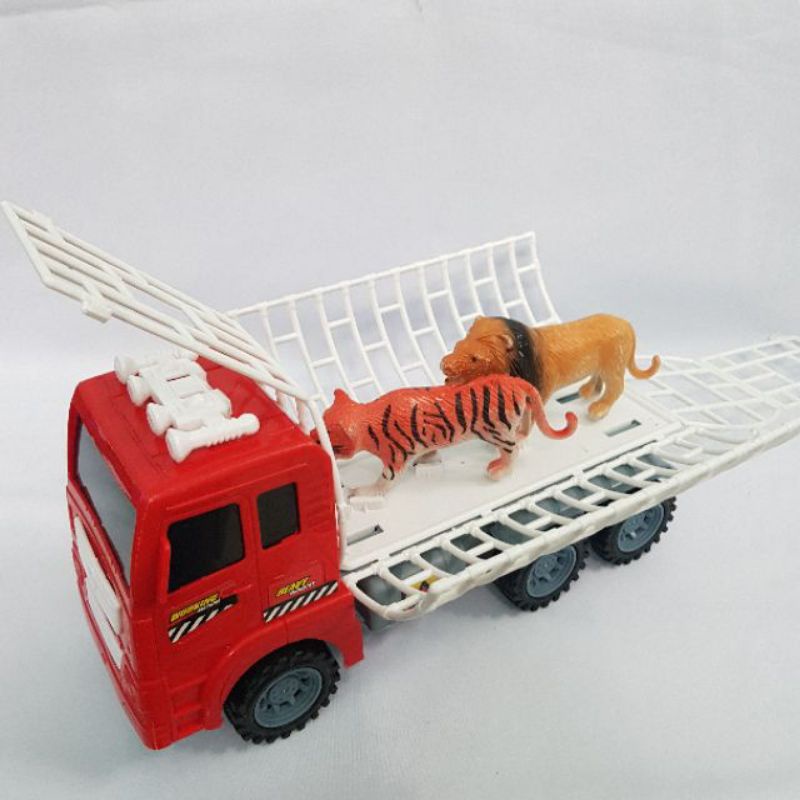 Xe Thú Đồ Chơi Bánh Đà Kèm Thú