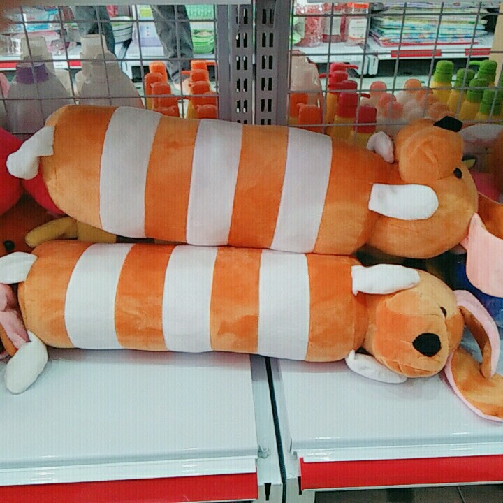 Gối ôm cho bé size lớn (60cm) - hình Cún 60x20cm